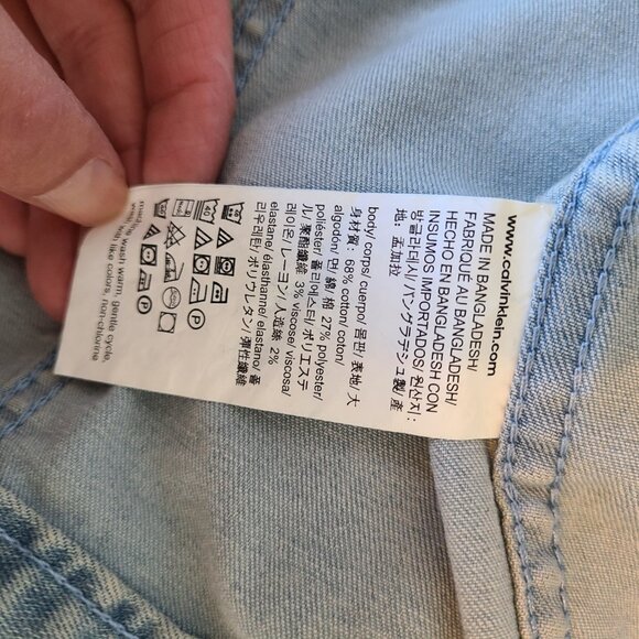 Calvin Klein jean jacket - Picture 5 of 6